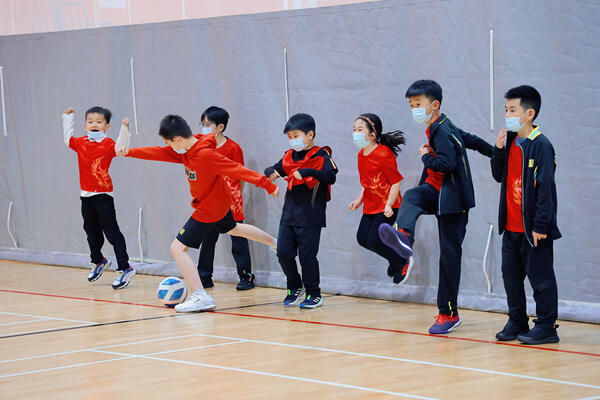 学生集会 - 学院活动,南通惠立学校